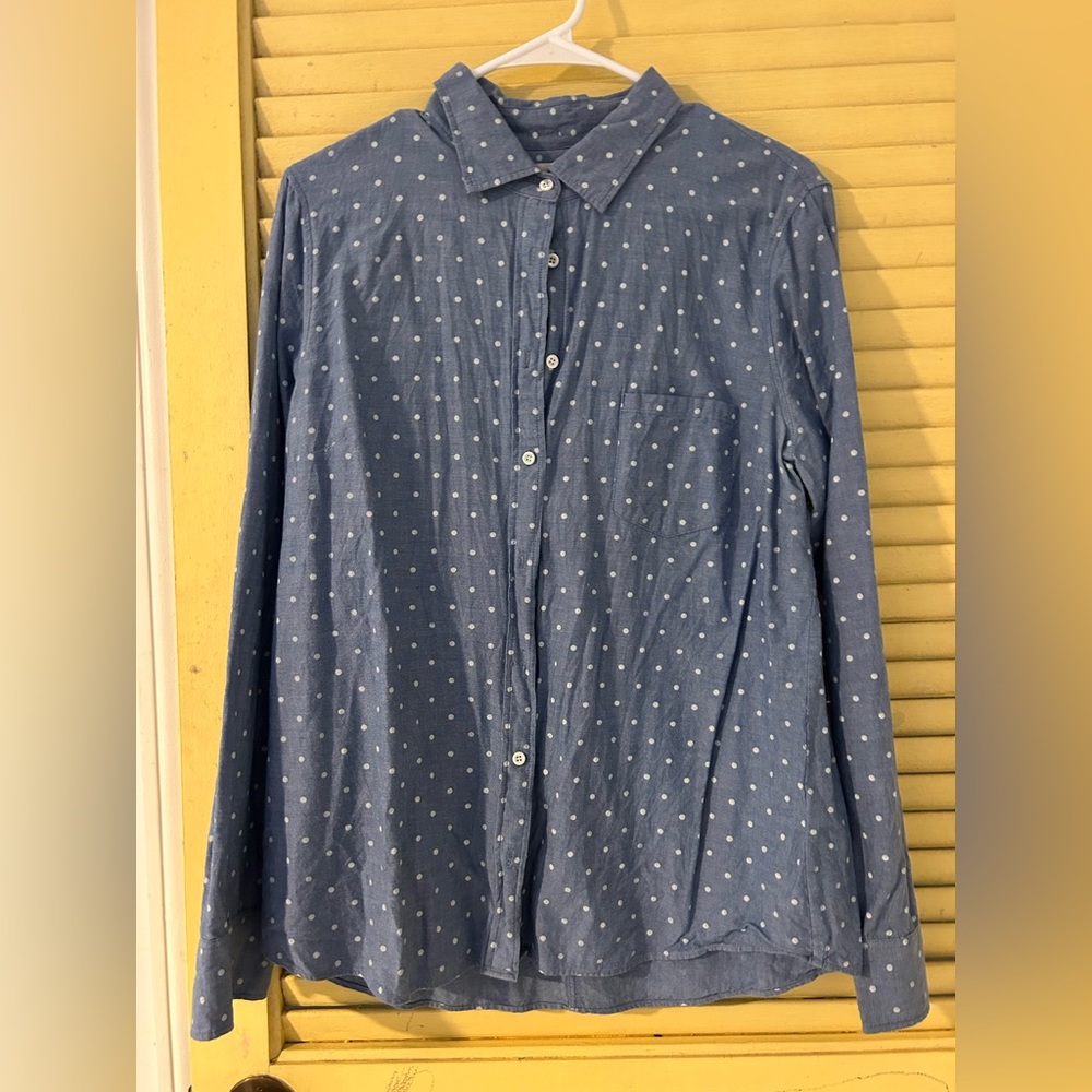 J. Crew boy button down shirt